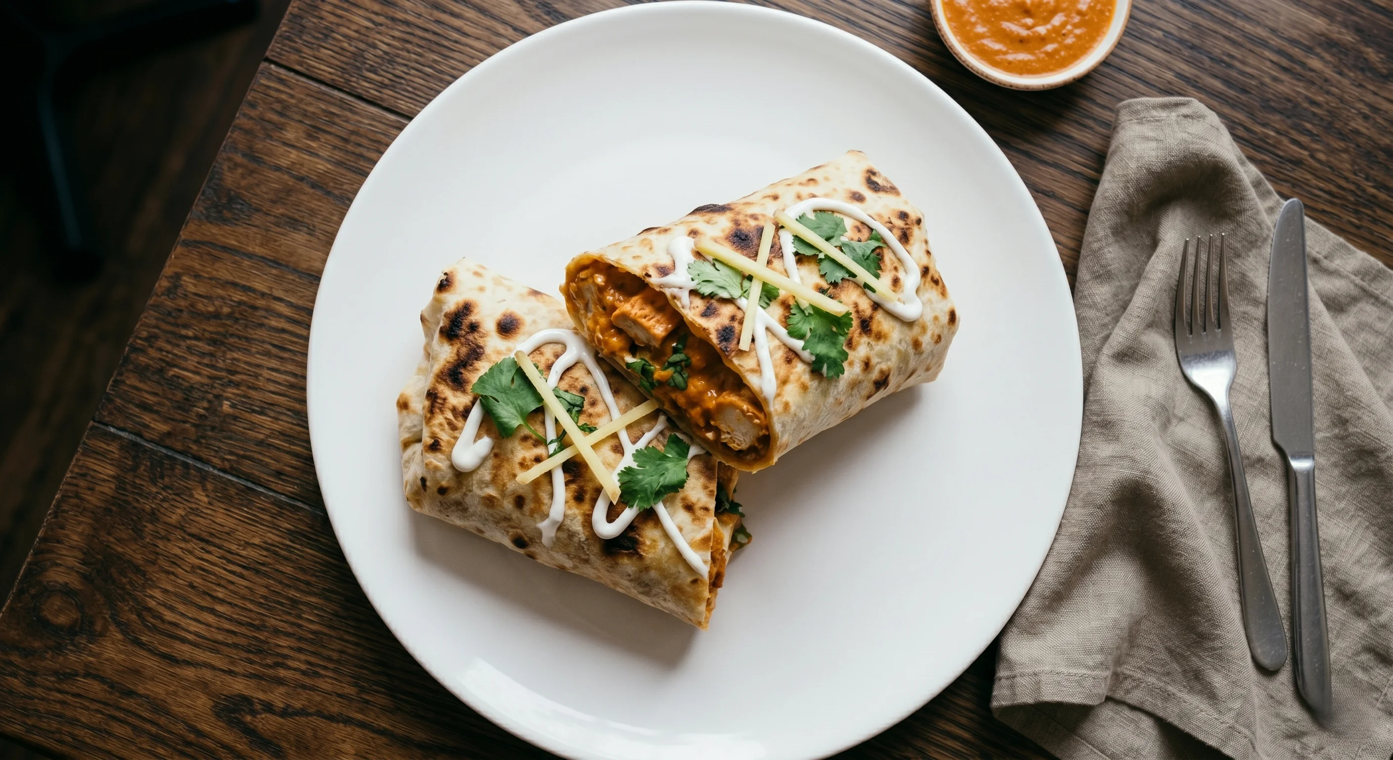 Chicken Tikka Pizza at Taj Mahal Food, London, Ontario